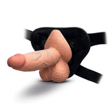 B Vibe - Slipskin 6" Girthy Realistic Dildo (Mocha) BV1019 CherryAffairs