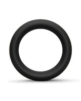 B-Vibe - Snug Silicone Cock Ring Collection (Black) CherryAffairs