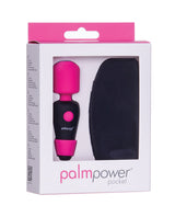 BMS Factory - PalmPower Pocket Rechargeable Mini Wand Vibrator (Pink) – product view 2