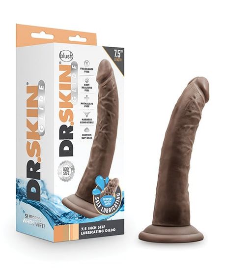 Blush Novelties - Dr Skin Glide Self Lubricating Suction Cup Dildo – product image