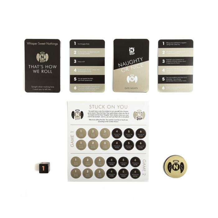 Creative Conceptions - Naughty or Nice Three in One Couples Game Collection – product view 2