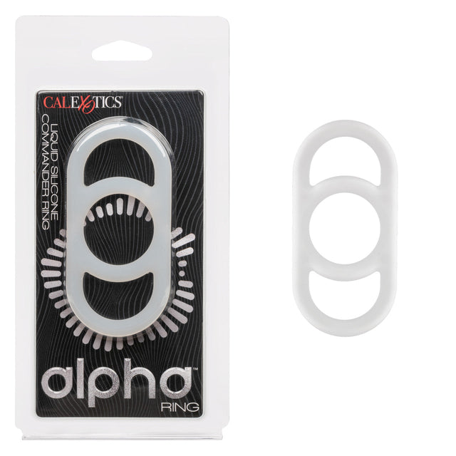 CalExotics - Alpha Liquid Silicone Commander Pump Transfer Ring (Beige) – product image