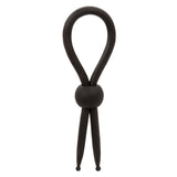 CalExotics - Alpha Liquid Silicone Adjustable Lasso Cock Ring (Black) – product view 2