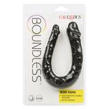 CalExotics - Boundless AC/DC Flexible Double Ended Silicone Dildo (Black) – product view 4