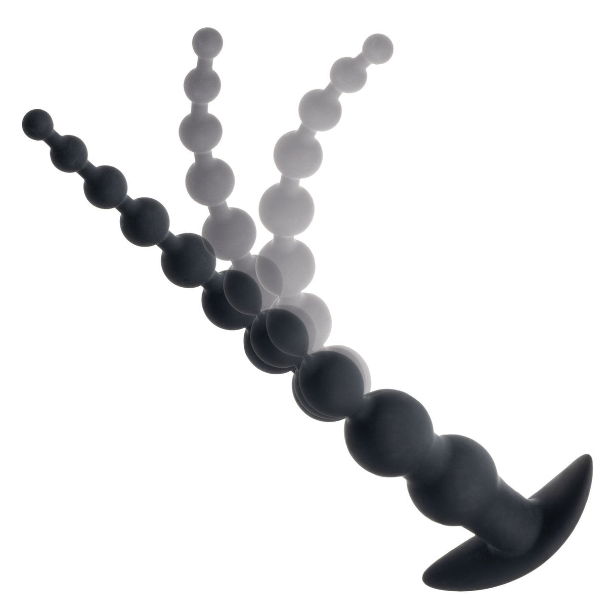 CalExotics - Rechargeable X-10 Extended Vibrating Anal Beads (Black) – product view 6