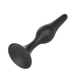 CalExotics - Silicone Graduated Anal Starter Kit with Suction Bases (Black) – product view 10