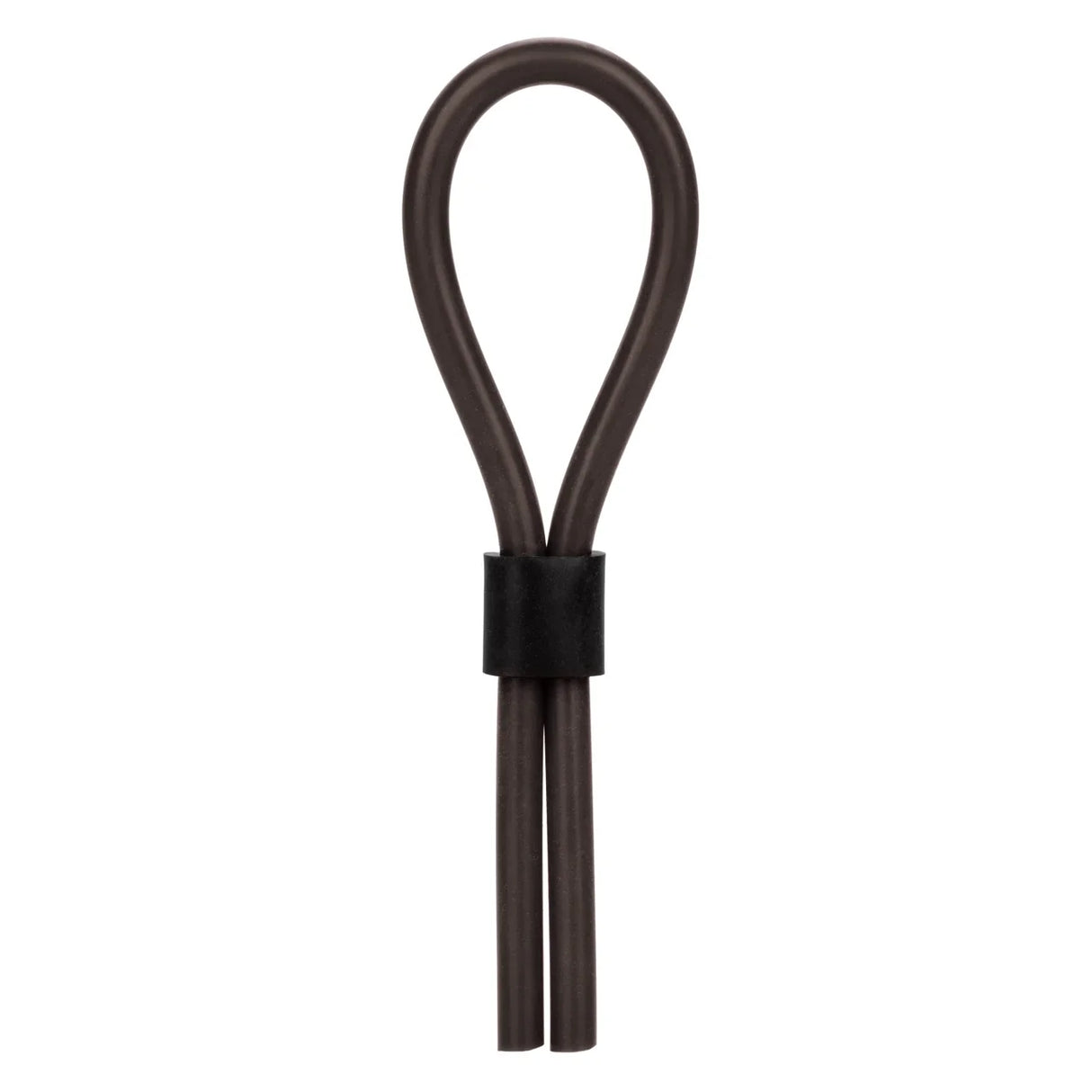 CalExotics - Silicone Stud Adjustable Lasso Cock Ring (Black) – product view 2