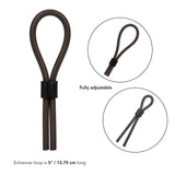 CalExotics - Silicone Stud Adjustable Lasso Cock Ring (Black) – product view 5