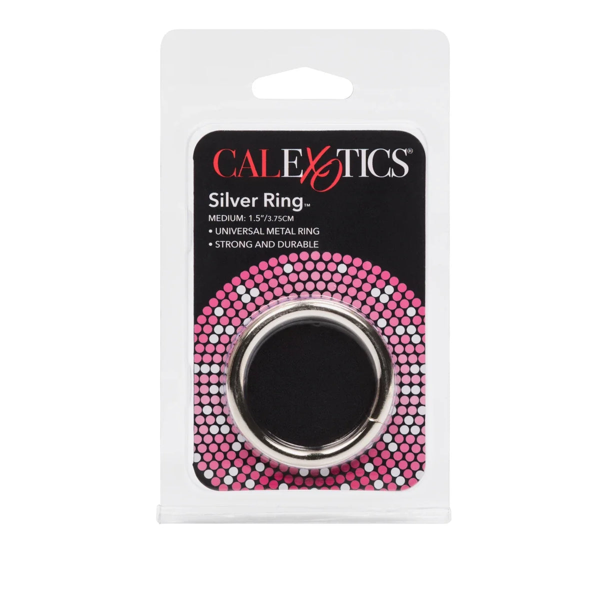 CalExotics - Silver Steel Cock Ring – product view 4