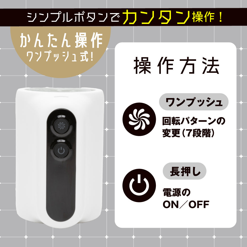 Hato Pura - PuniAna Lloyd R Rotating Rechargeable Masturbator – product view 5