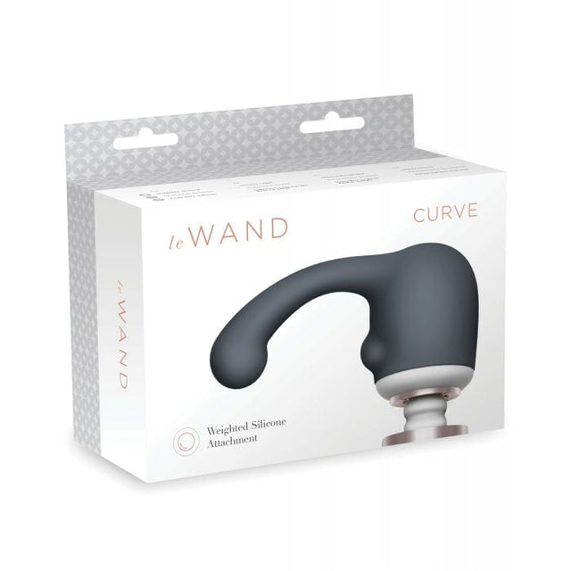 Le Wand - Curve Silicone G Spot Wand Attachment (White) – product image
