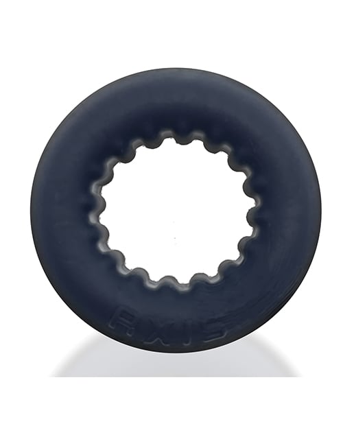 Oxballs - Axis Rib-Grip Stretch Cock Ring (Black) – product image
