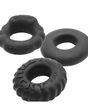 Oxballs - Bonemaker Night Edition Three-Piece Cock Ring Set – product image