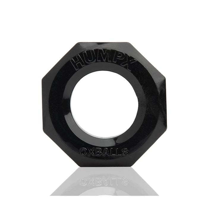 Oxballs - HUMP-X Flat-Inner Stretch Cock Ring (Black) – product image