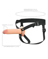 Pipedream - Fantasy X Tensions Elite Dual Density Silicone Hollow Strap On – product view 4