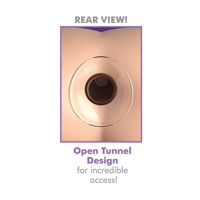Pipedream - Anal Fantasy Elite Open-Ended Glass Anal Gaper (Clear) – product view 3