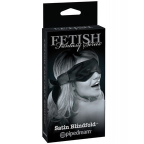 Pipedream - Fetish Fantasy Limited Edition Satin Blindfold (Black) – product image