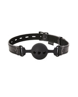 Sportsheets - Saffron Breathable Silicone Ball Gag (Black) – product view 2