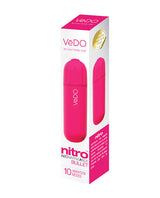 VeDO - Nitro Rechargeable Bullet Vibrator (Pink) – product image