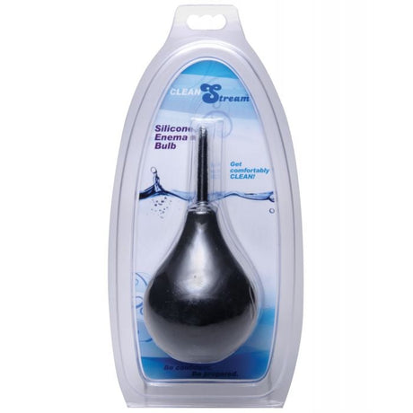 XR Brands - CleanStream Thin-Tip Silicone Anal Douche Bulb 225 ml (Black) – product image