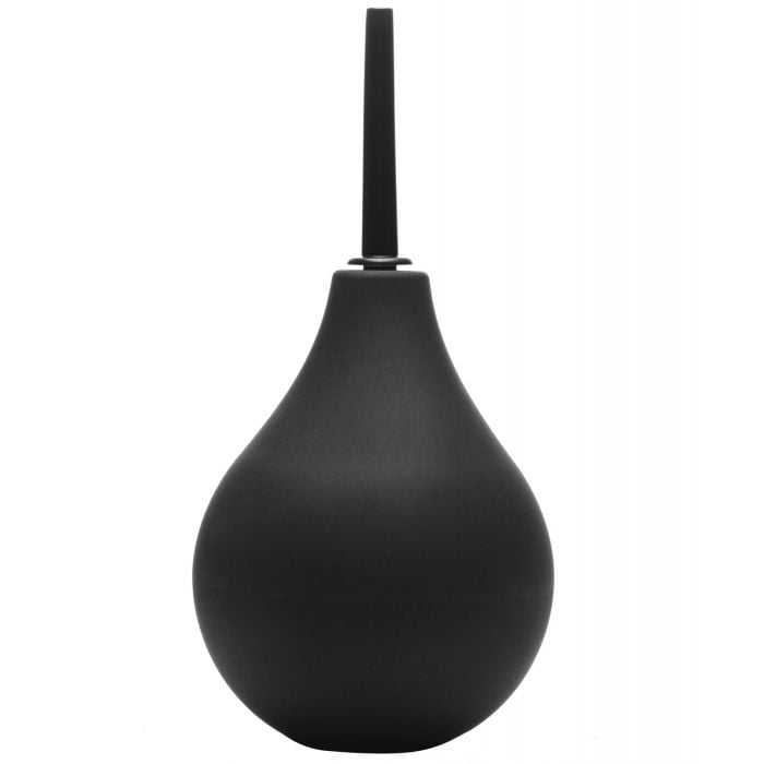 XR Brands - CleanStream Thin-Tip Silicone Anal Douche Bulb 225 ml (Black) – product view 2