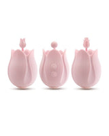 Blush Novelties - Play With Me Romantic Rose Rechargeable Silicone Clitoral Vibrator (Pink) BN1178 CherryAffairs
