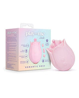 Blush Novelties - Play With Me Romantic Rose Rechargeable Silicone Clitoral Vibrator (Pink) BN1178 CherryAffairs