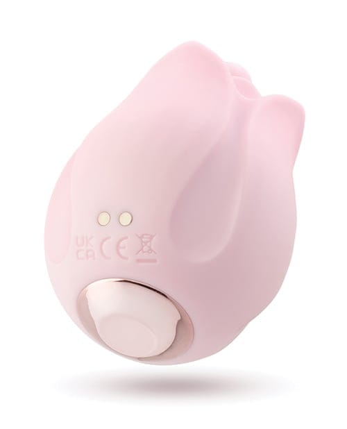Blush Novelties - Play With Me Romantic Rose Rechargeable Silicone Clitoral Vibrator (Pink) BN1178 CherryAffairs