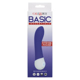 CalExotics - Basic Essentials Rechargeable Curved G Spot Vibrator (Purple) CE2183 CherryAffairs