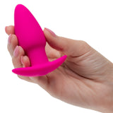 CalExotics - Basic Essentials Rechargeable Tapered Vibrating Probe (Pink) CE2185 CherryAffairs