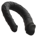 CalExotics - Boundless AC/DC Flexible Double Ended Silicone Dildo (Black) CE2186 CherryAffairs