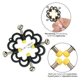 CalExotics - Boundless Adjustable Four Point Nipple Grips (Black) CE2187 CherryAffairs