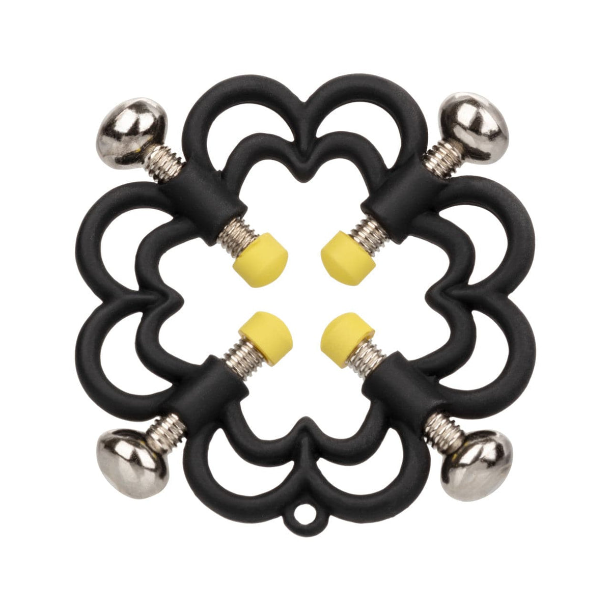 CalExotics - Boundless Adjustable Four Point Nipple Grips (Black) CE2187 CherryAffairs