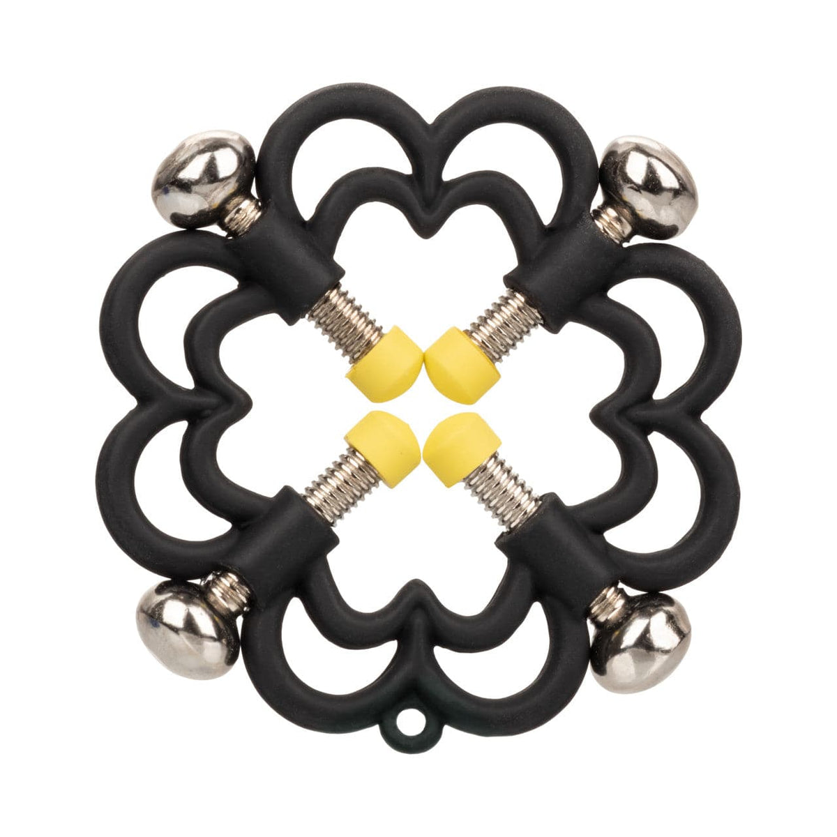 CalExotics - Boundless Adjustable Four Point Nipple Grips (Black) CE2187 CherryAffairs