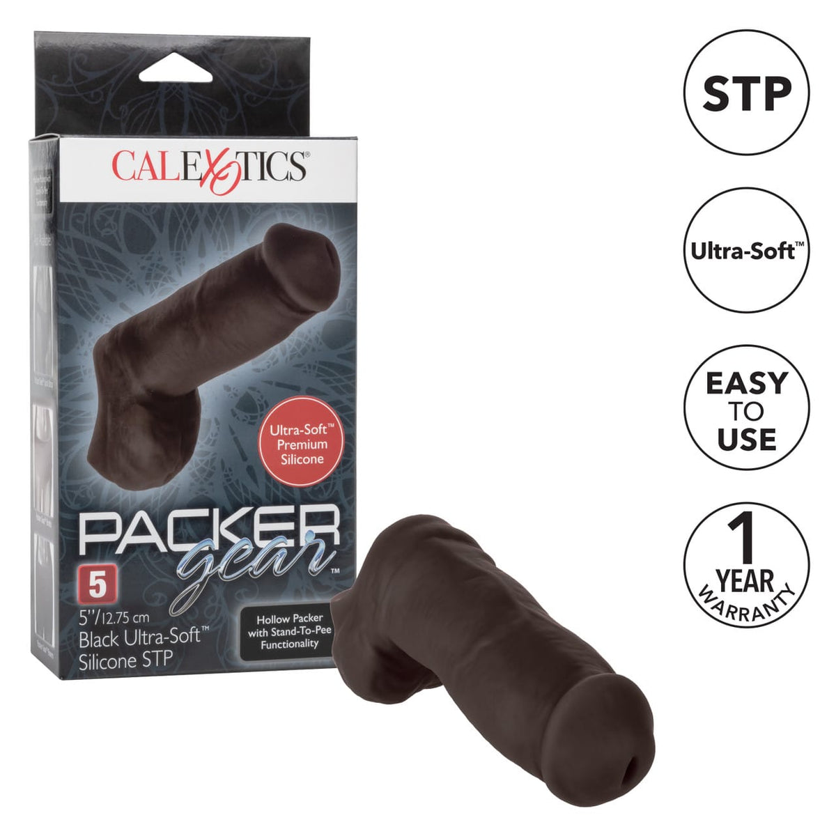 CalExotics - Packer Gear 5-Inch Ultra-Soft Silicone STP Packer CherryAffairs