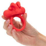 CalExotics - Rechargeable Matador Triple-Stimulation Cock Ring (Red) CE2199 CherryAffairs