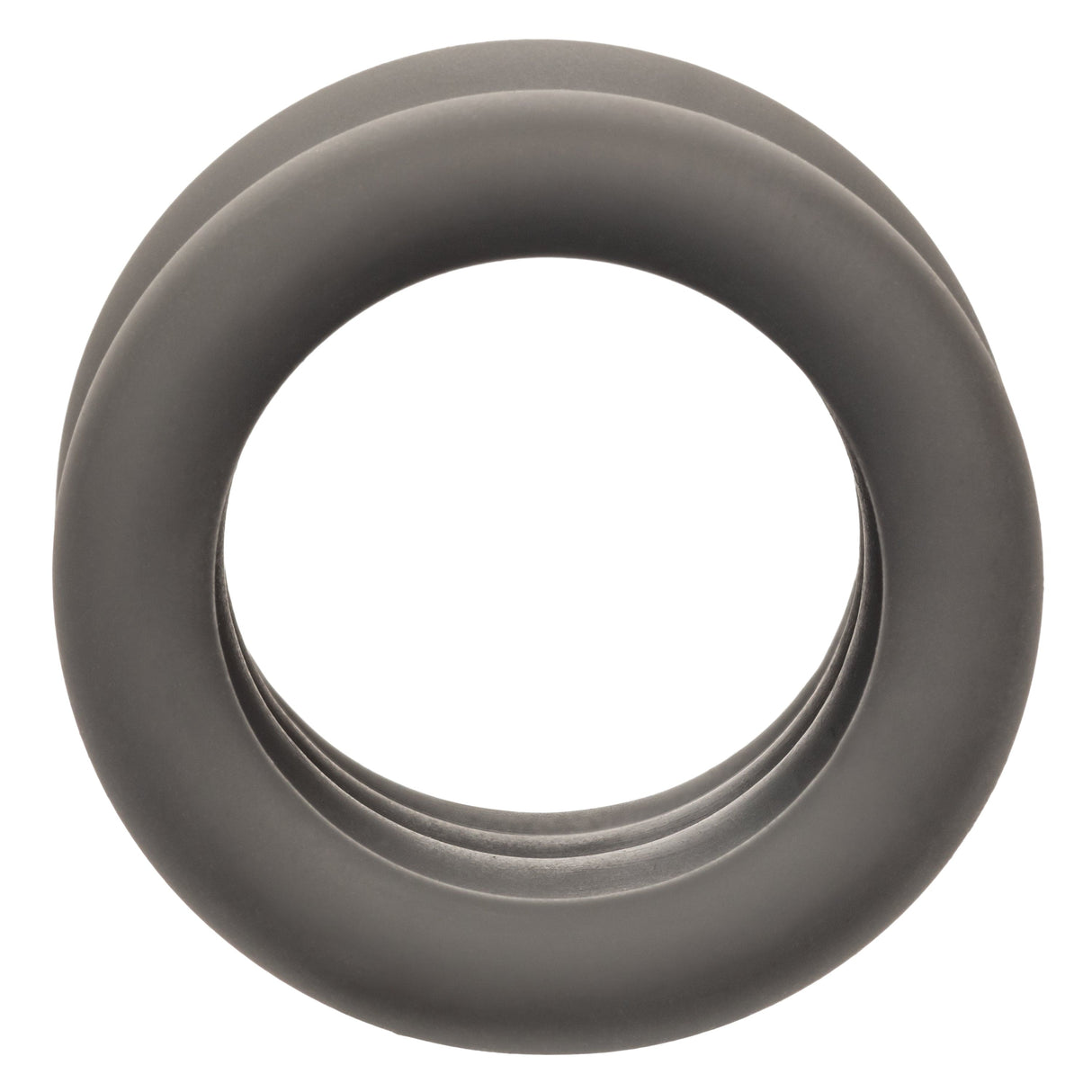 California Exotics - Alpha Liquid Silicone Scrotum Cock Ring (Gray) CE2005 CherryAffairs