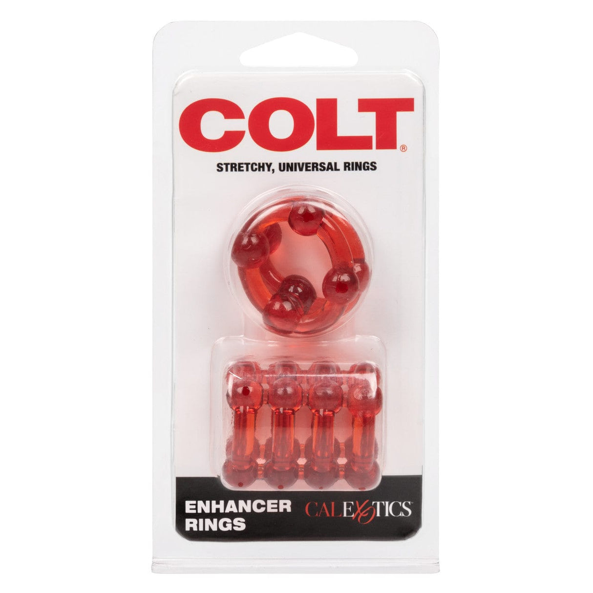 California Exotics - COLT Enhancer Cock Rings (Red) CE1853 CherryAffairs