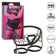 California Exotics - Euphoria Collection Plus Size Thigh Harness With Chains Dress Accessory (Black) CE2064 CherryAffairs