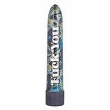 California Exotics - Naughty Bits Fuck You Personal Vibrator (Blue) CE2033 CherryAffairs