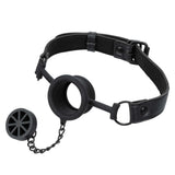 California Exotics - Nocturnal Collection Stopper Gag (Black) CE2137 CherryAffairs