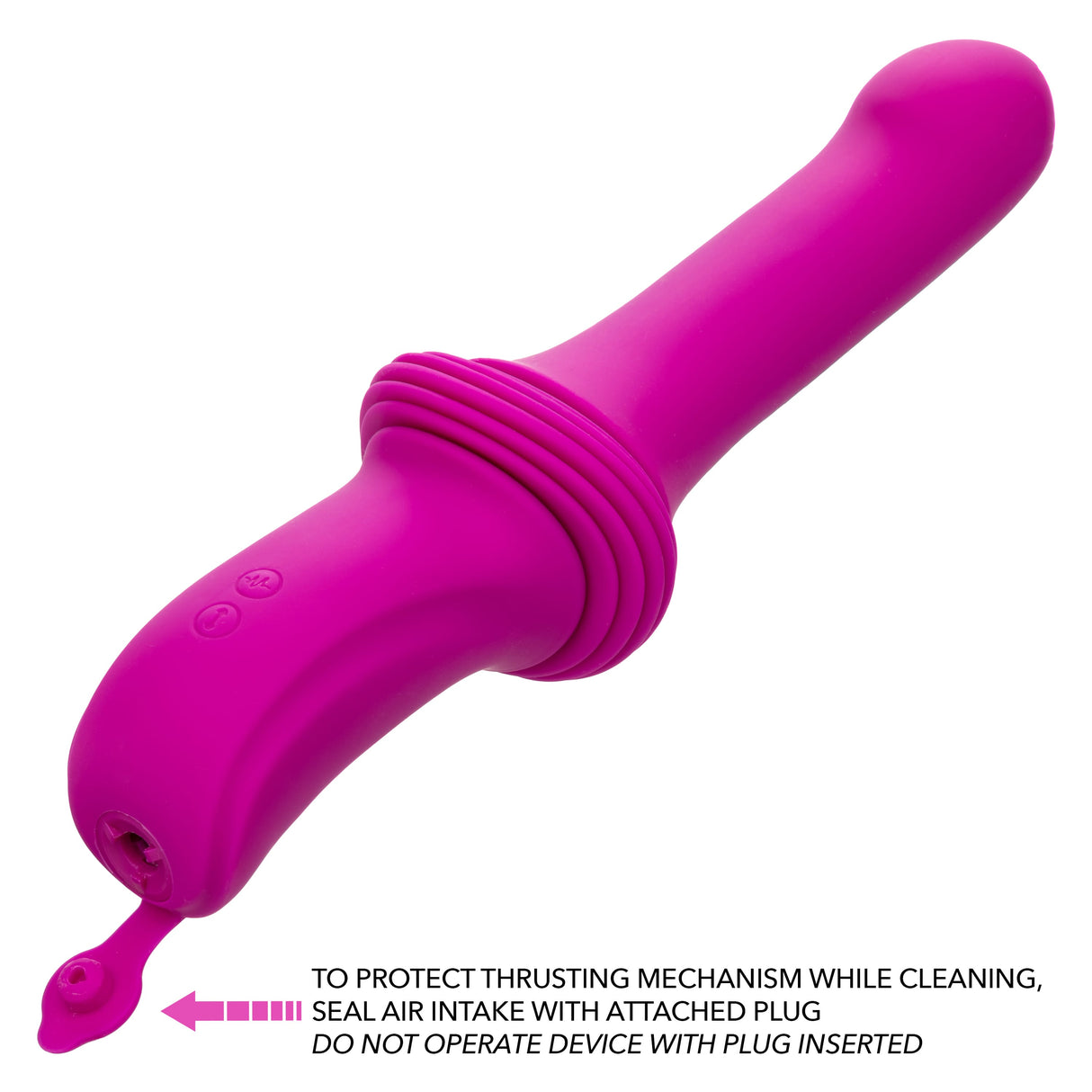 California Exotics - Overdrive Remote Control Sex Machine Smooth Thruster (Pink) CE2118 CherryAffairs