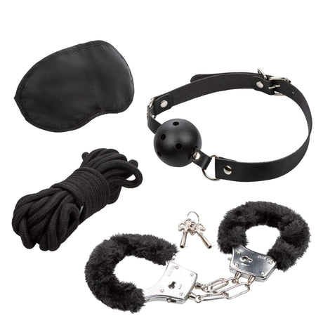California Exotics - Pleasure Kits Explorer Collection BDSM Set (Black) CE2130 CherryAffairs