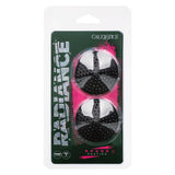 California Exotics - Radiance Round Pasties Nipple Covers (Black) CE2017 CherryAffairs