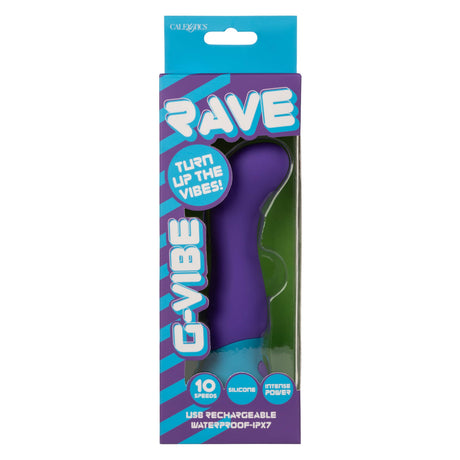 California Exotics - Rave G Vibe G Spot Vibrator (Purple) CE2114 CherryAffairs