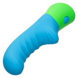 California Exotics - Rave Ridged G Spot Vibrator (Blue) CE2113 CherryAffairs