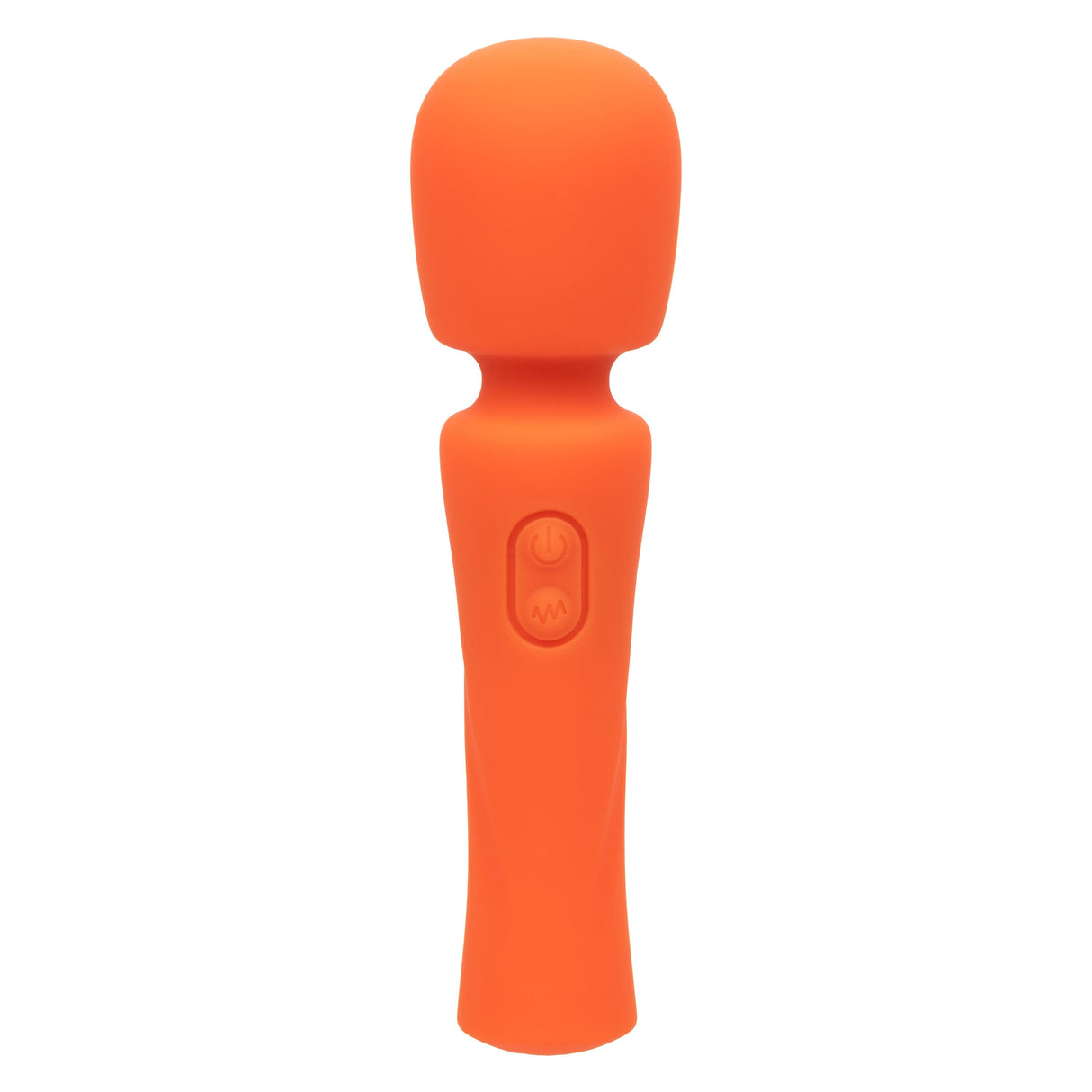 California Exotics - Stella Liquid Silicone Mini Wand Massager (Orange) CE2018 CherryAffairs