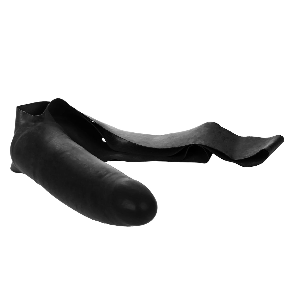 California Exotics - The Original Accommodator Latex Dong Mouth Strap On CherryAffairs