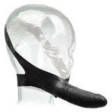 California Exotics - The Original Accommodator Latex Dong Mouth Strap On CherryAffairs