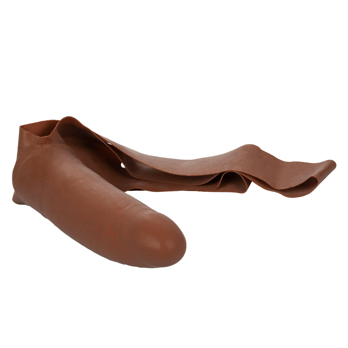 California Exotics - The Original Accommodator Latex Dong Mouth Strap On CherryAffairs